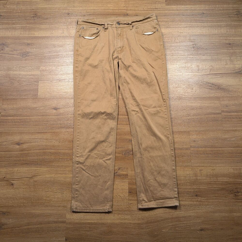 Levi's 541 Athletic Fit Tapered Jeans Men's 36x34(32) Caraway Brown Stretch